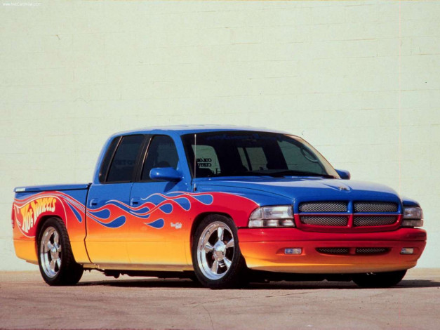Обои картинки фото dodge, hot, wheels, quad, cab, concept, 2000, автомобили