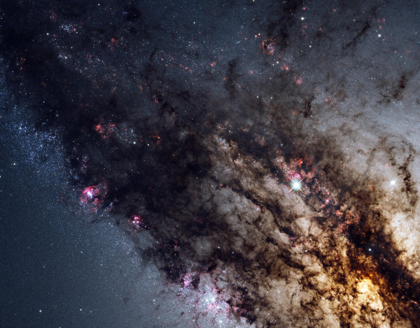 Обои картинки фото космос, галактики, туманности, центавр, галактика, центр