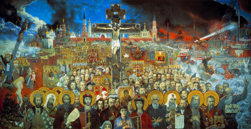 Картинка вечная россия рисованные илья глазунов