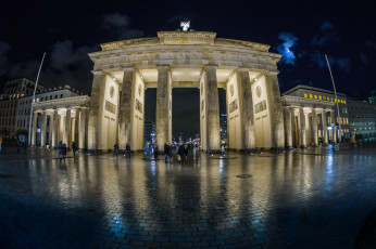 Картинка brandenburger+tor +berlin города берлин+ германия площадь арка