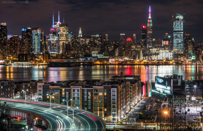 Обои картинки фото new york, города, нью-йорк , сша, панорама, небоскребы