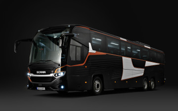 Картинка 2019+scania+interlink автомобили автобусы scania interlink hd 4k студия 2019 года пассажирский транспорт