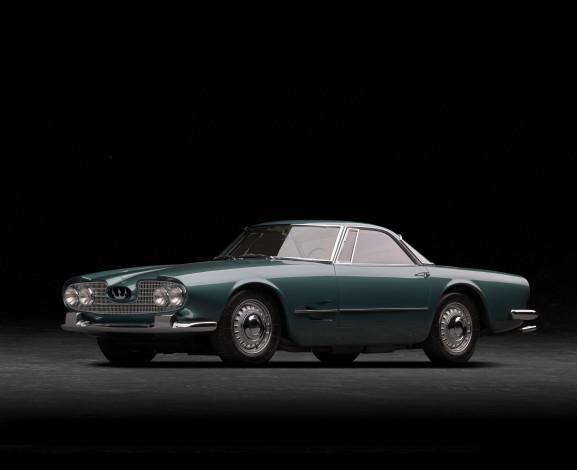 Обои картинки фото 1959 maserati 5000 gt, автомобили, maserati, купе, классика, ретро, мазерати