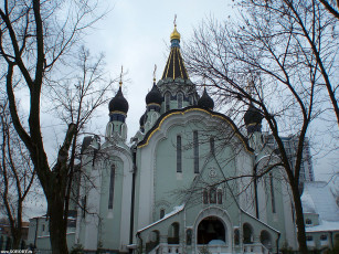 Картинка москва сокольники зима церковь вознесения города россия