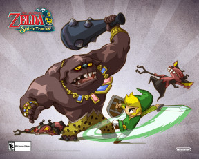 Картинка the legend of zelda spirit tracks видео игры