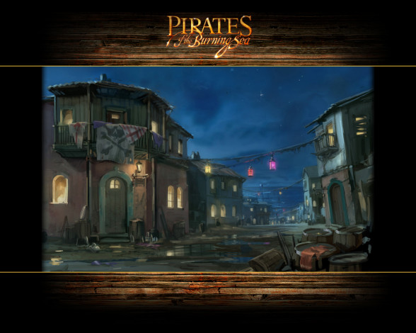 Обои картинки фото pirates, of, the, burning, sea, видео, игры, корсары, онлайн