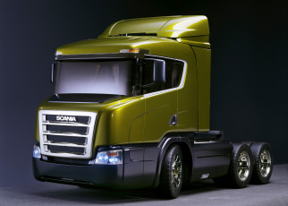 Картинка автомобили scania грузовик концепция