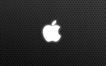 Картинка компьютеры apple яблоко абстракт логотип