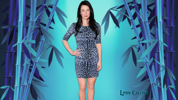 Картинка Lynn+Collins девушки пальмы платья