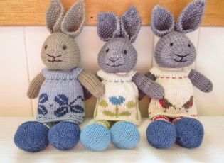 Картинка разное игрушки рукоделие кролики