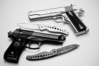 Картинка оружие пистолеты ножи