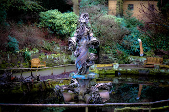 Картинка разное садовые+и+парковые+скульптуры вода