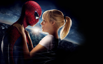 обоя новый Человек-паук, кино фильмы, the amazing spider-man, the, amazing, spider-man, новый, Человек-паук