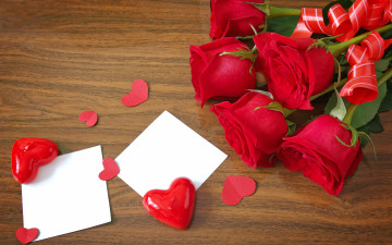 Картинка праздничные день+святого+валентина +сердечки +любовь цветы розы любовь лепестки valentine's day