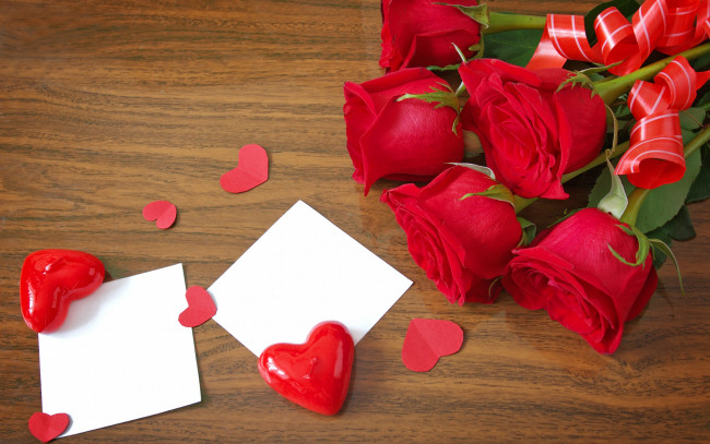 Обои картинки фото праздничные, день святого валентина,  сердечки,  любовь, цветы, розы, любовь, лепестки, valentine's, day