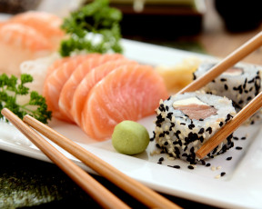 Картинка еда рыба +морепродукты +суши +роллы роллы кухня ассорти японская
