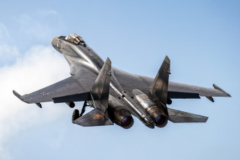 Картинка su-35s авиация боевые+самолёты россия ввс