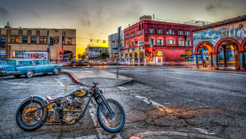 Картинка мотоциклы customs малибу калифорния