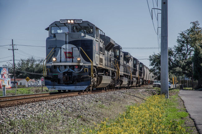Обои картинки фото техника, поезда, вагоны, локомотив, дорога, железная
