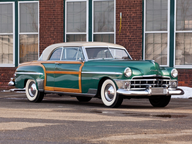 Обои картинки фото chrysler town & country newport coupe 1950, автомобили, chrysler, 1950, coupe, town, country, newport