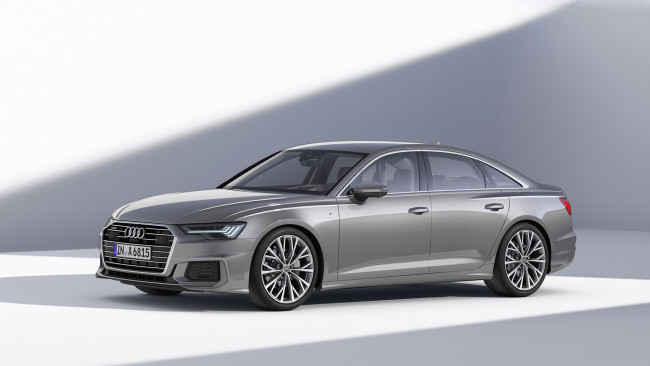 Обои картинки фото audi a6 2019, автомобили, audi, серый, 2019, a6