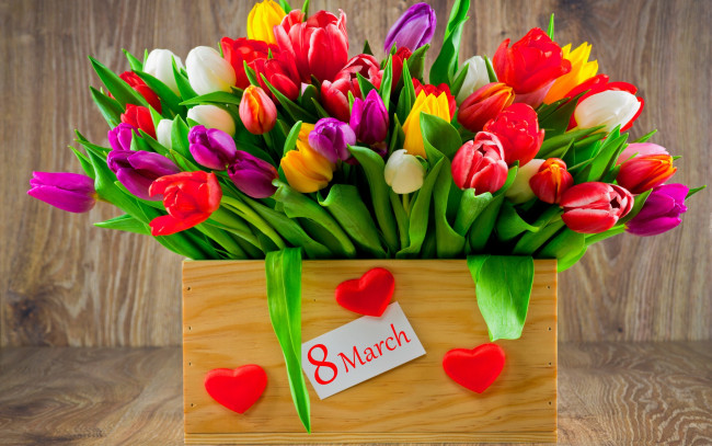 Обои картинки фото праздничные, международный женский день - 8 марта, день, 8, марта, цветы, международный, женский