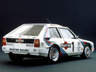 обоя lancia, delta, автомобили