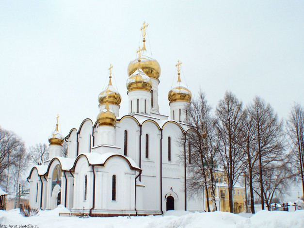 Обои картинки фото переславль, никольский, монастырь, города, православные, церкви, монастыри