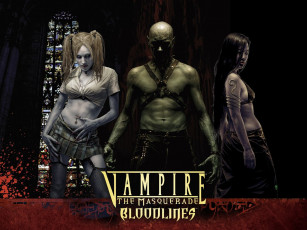 обоя vampire, the, masquerade, bloodlines, видео, игры