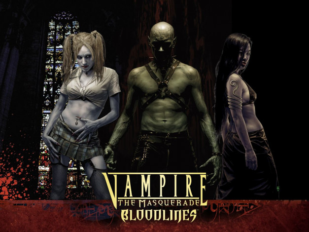 Обои картинки фото vampire, the, masquerade, bloodlines, видео, игры