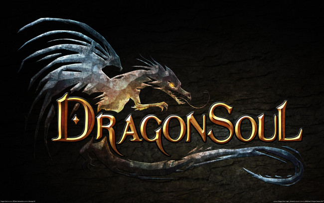 Обои картинки фото dragon, soul, logo, видео, игры