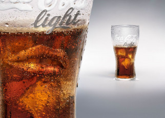 обоя бренды, coca, cola, стаканы, напиток