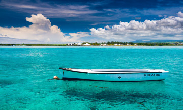 Картинка blue bay marine park mauritius корабли лодки шлюпки маврикий индийский океан