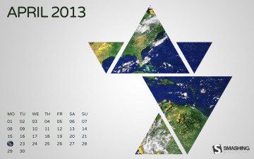 обоя календари, другое, планета, треугольники