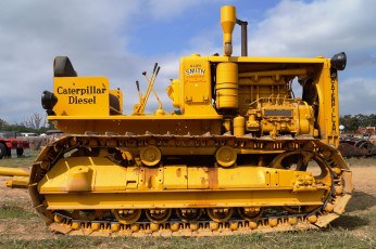 обоя d2 caterpillar crawler tractor, техника, тракторы на гусенецах, трактор, гусеницы