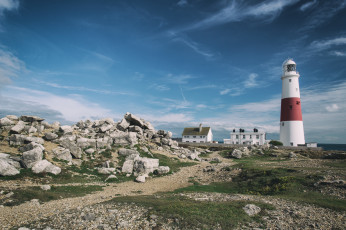 Картинка природа маяки портленд билл маяк юрского побережье дорсет англия