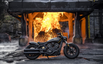 обоя indian scout bobber , 2018,  jack daniels limited edition, мотоциклы, indian, байк, jack, daniels, limited, edition, мотоцикл, scout, bobber, 4k, тюнинг