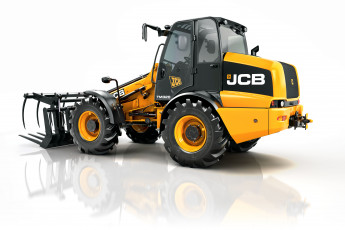 обоя техника, фронтальные погрузчики, jcb