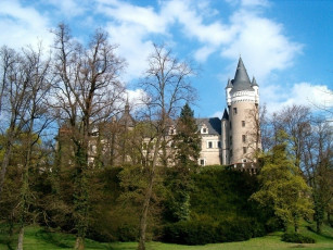 Картинка замок жлеба Чехия города дворцы замки крепости