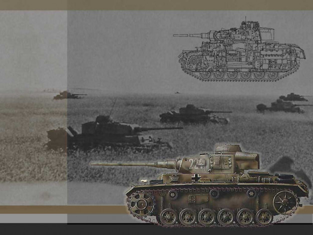 Обои картинки фото техника, военная, гусеничная, бронетехника, танк, pz, iii
