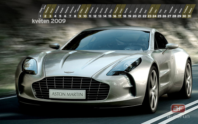 Обои картинки фото aston, martin, one, 77, календари, автомобили