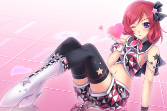 Картинка love live school idol project аниме *unknown другое nishikino maki