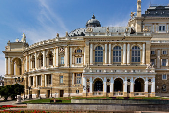 Картинка одесса+ украина города -+здания +дома оперный театр
