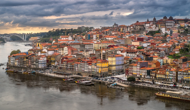 Обои картинки фото oporto, города, - панорамы, обзор