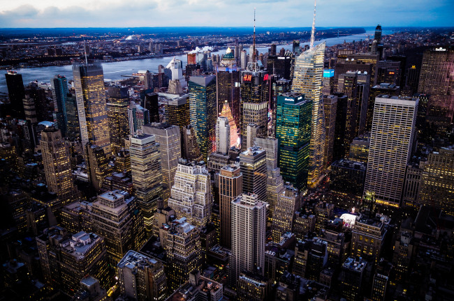 Обои картинки фото new york city,  usa, города, нью-йорк , сша, небоскребы