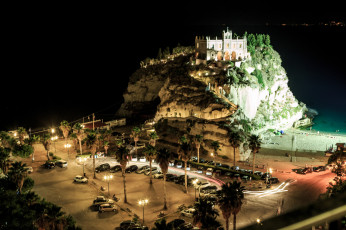 Картинка santa+maria+island города -+огни+ночного+города простор