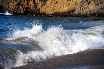 Картинка природа побережье волны