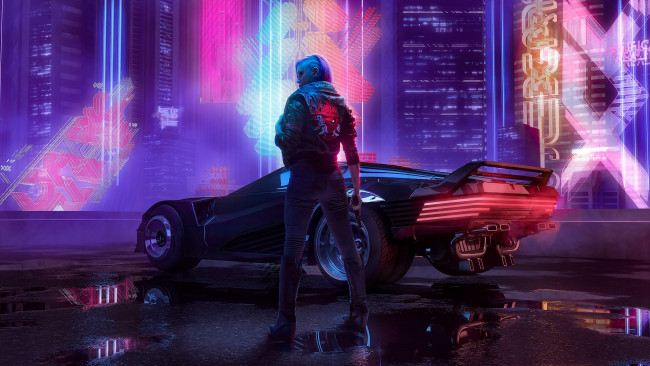 Обои картинки фото видео игры, cyberpunk 2077, cyberpunk, 2077, киберпанк