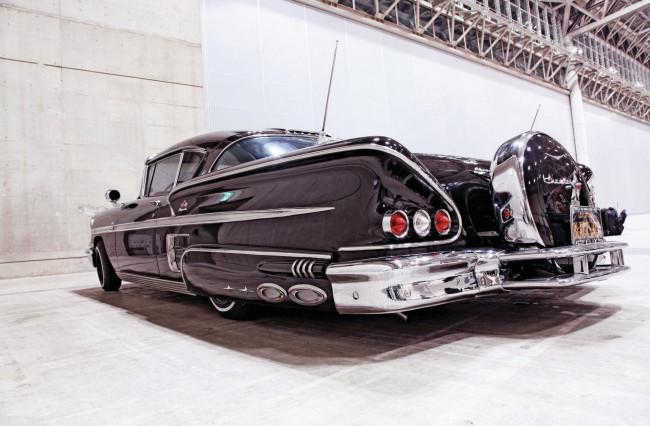 Обои картинки фото автомобили, chevrolet, impala, 1958