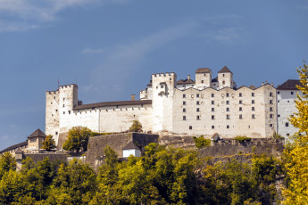 Картинка salzburg+castle города зальцбург+ австрия salzburg castle